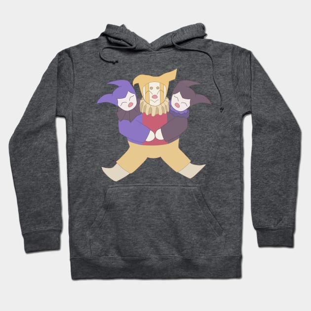 Polyamory Clown Hoodie by madiwohl